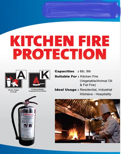 Clean Agent Portable Fire Extinguisher